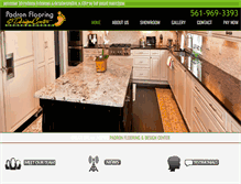 Tablet Screenshot of padronflooring.com